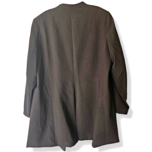 Calvin Klein Open Front Collarless Blazer Plus Size 18W - Picture 2 of 9